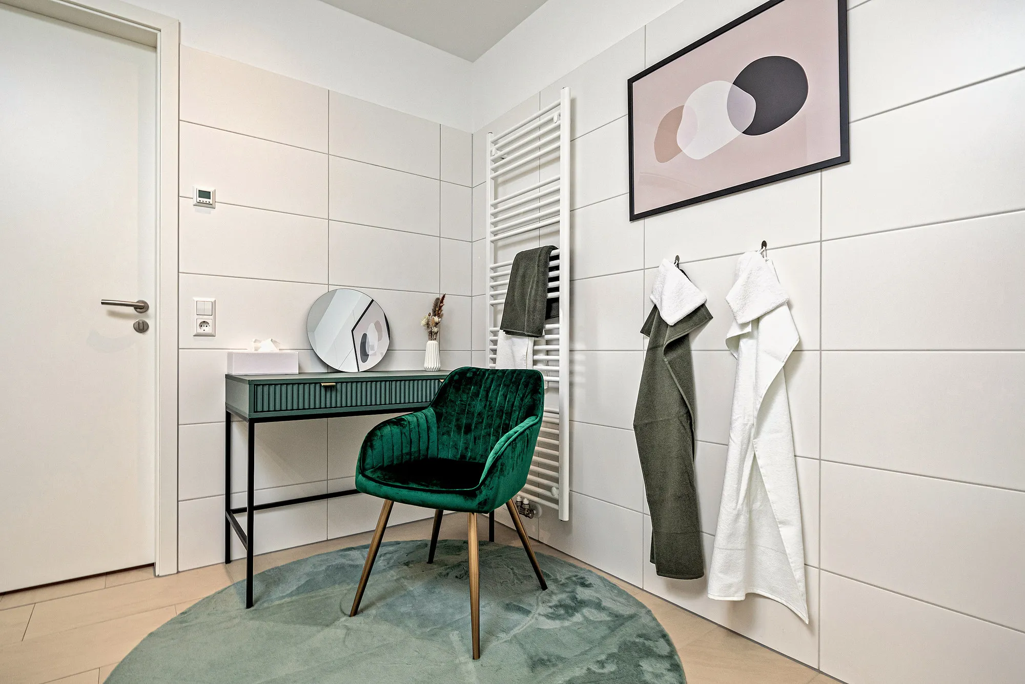 Badezimmer im Boutique-Apartment Beletage in Dresden