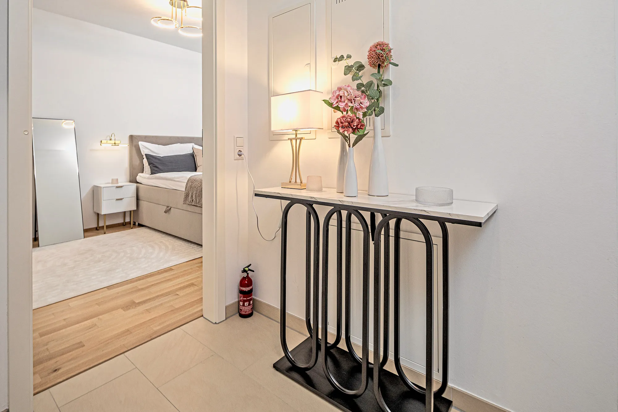 Flur im Boutique-Apartment Beletage in Dresden