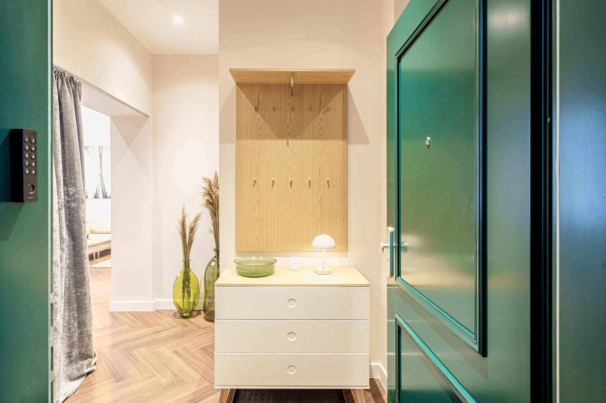 Flur im Boutique-Apartment Green II in Dresden