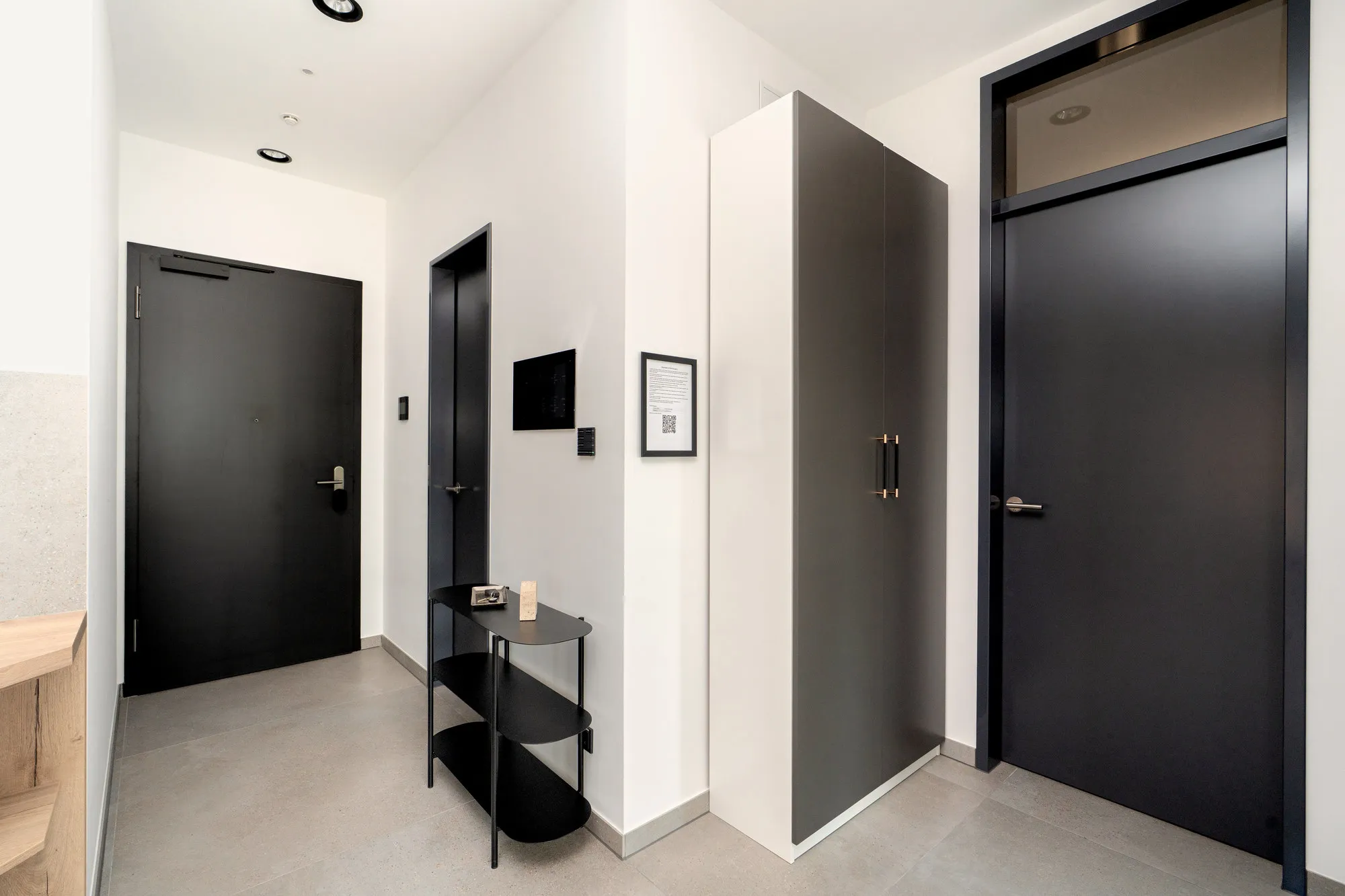 Flur im Boutique-Apartment Promenadenquartier in Dresden