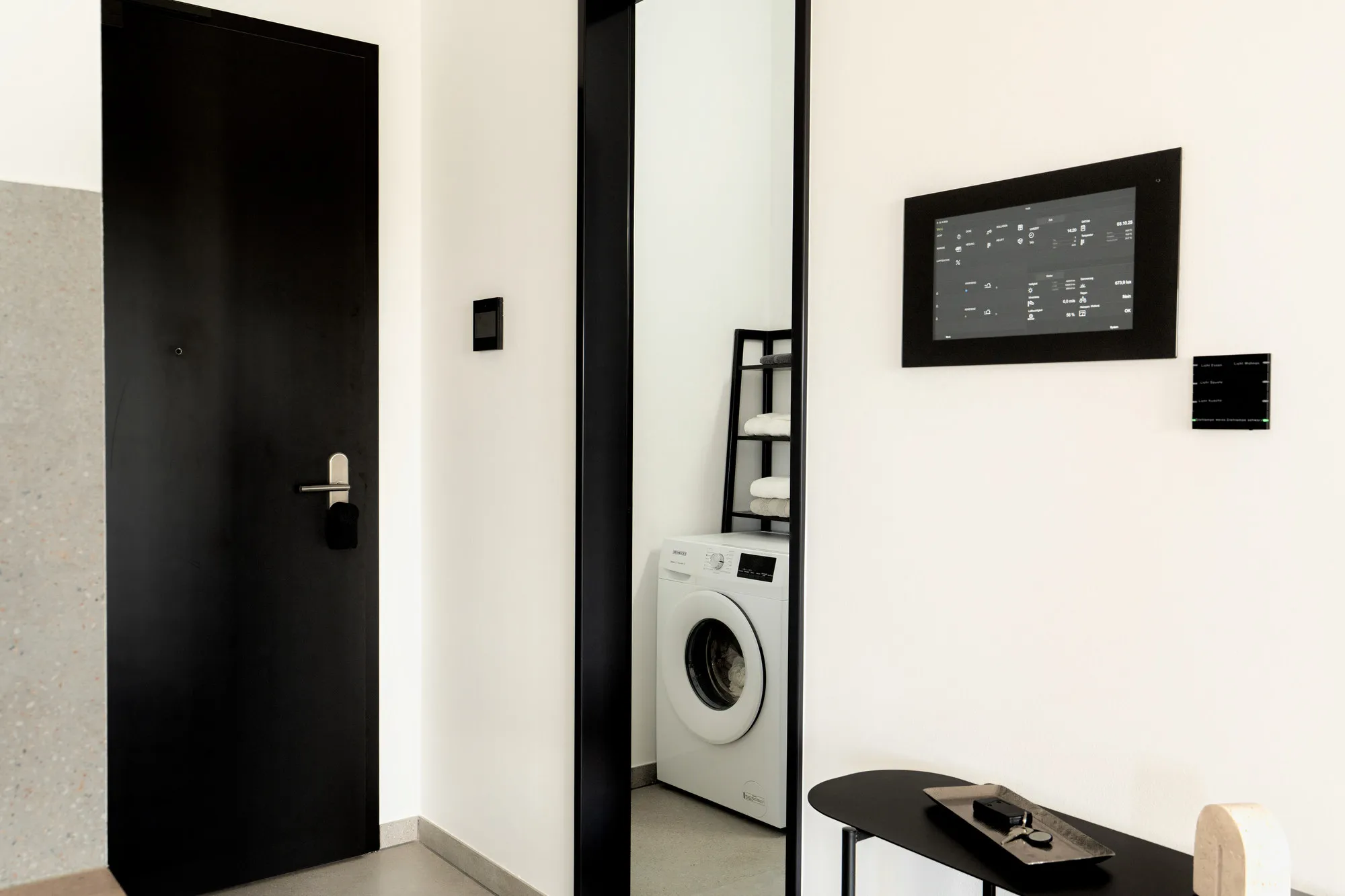 Flur im Boutique-Apartment Promenadenquartier in Dresden